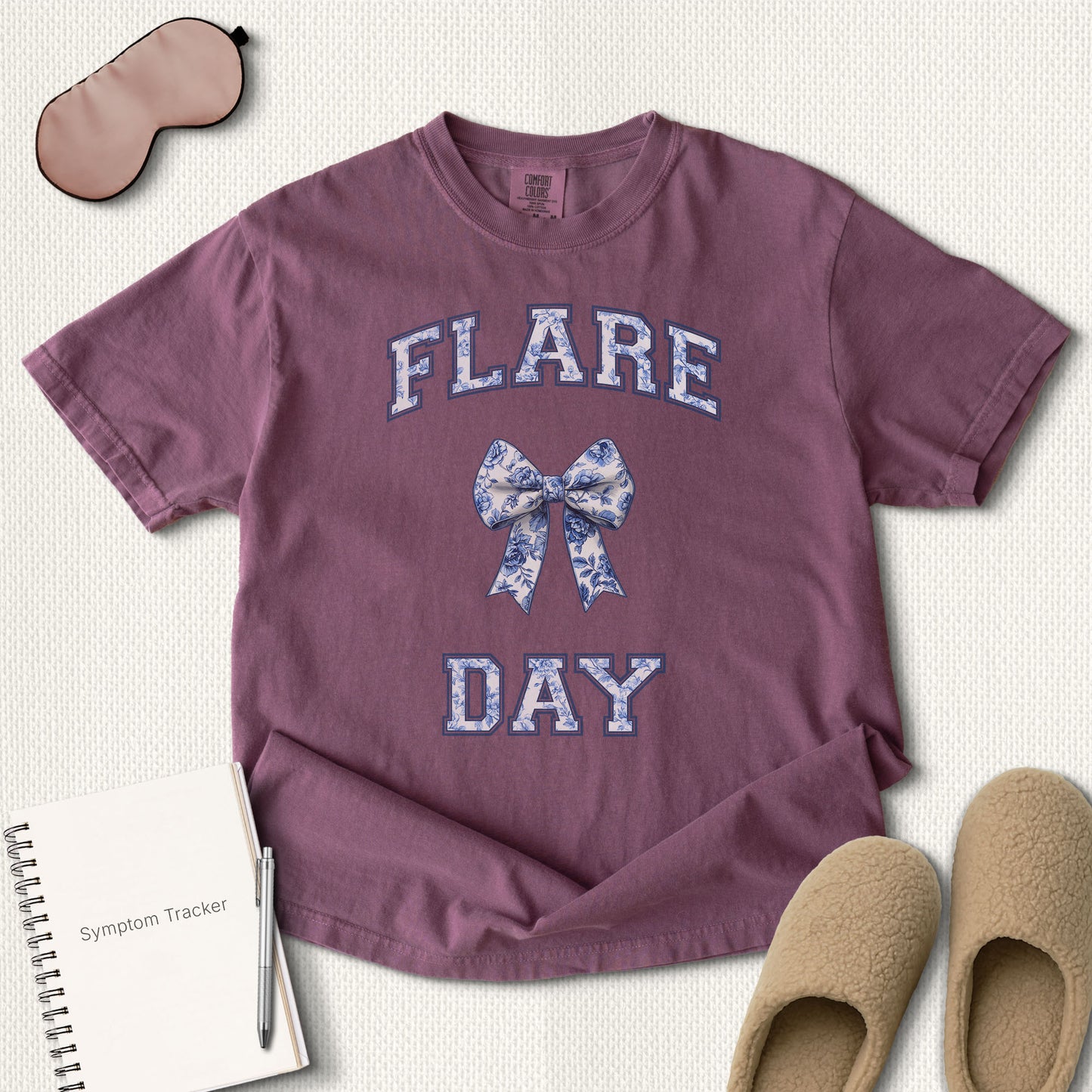Flare Day Toile Bow T-Shirt