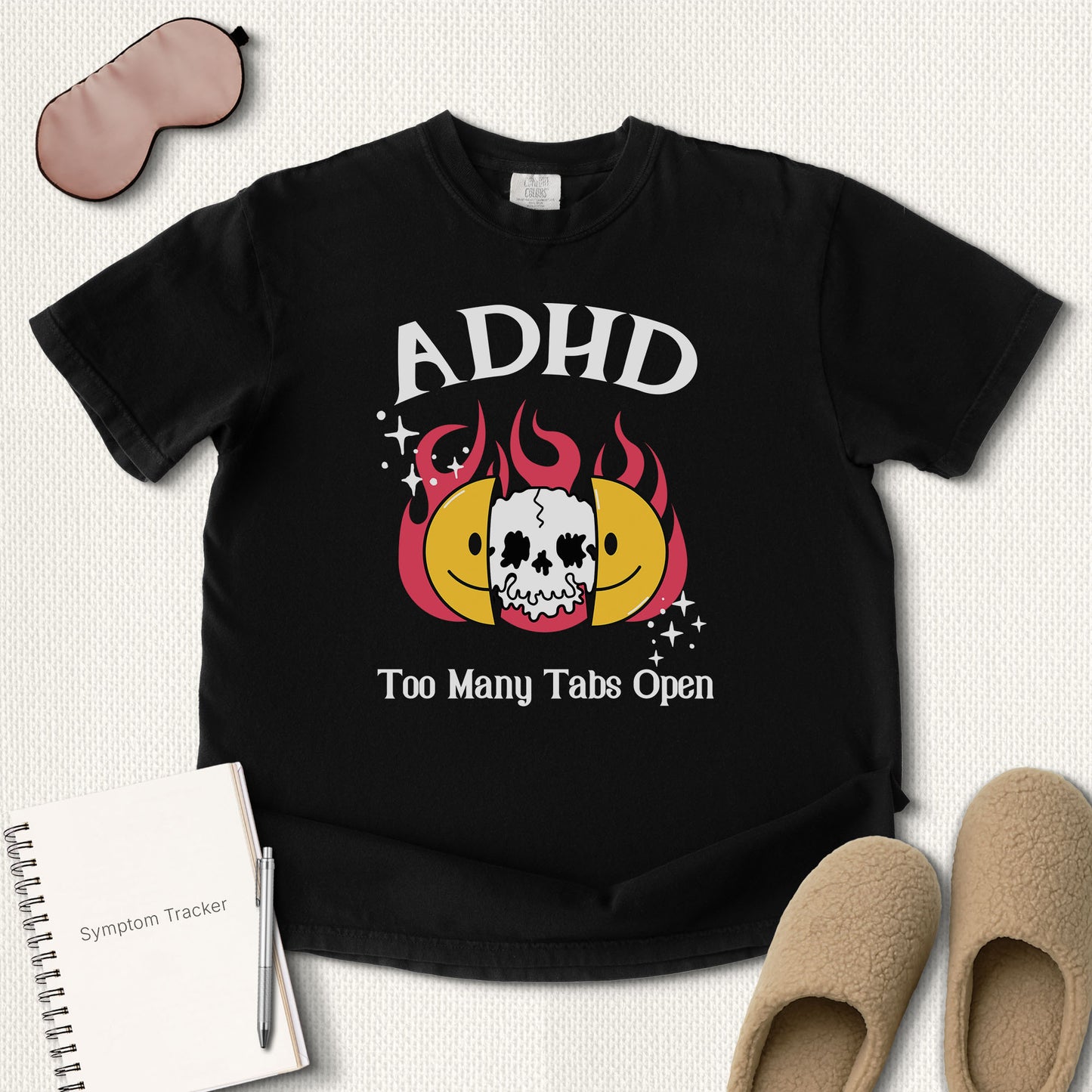 ADHD Tabs Open T-Shirt