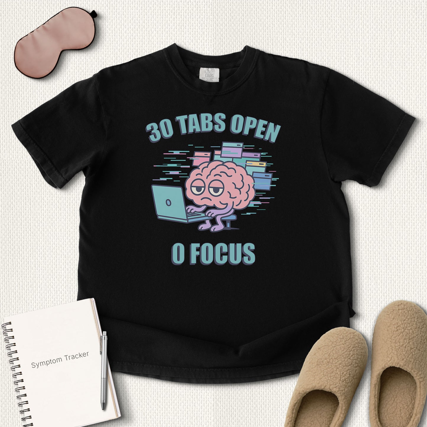 Funny ADHD Brain T-Shirt