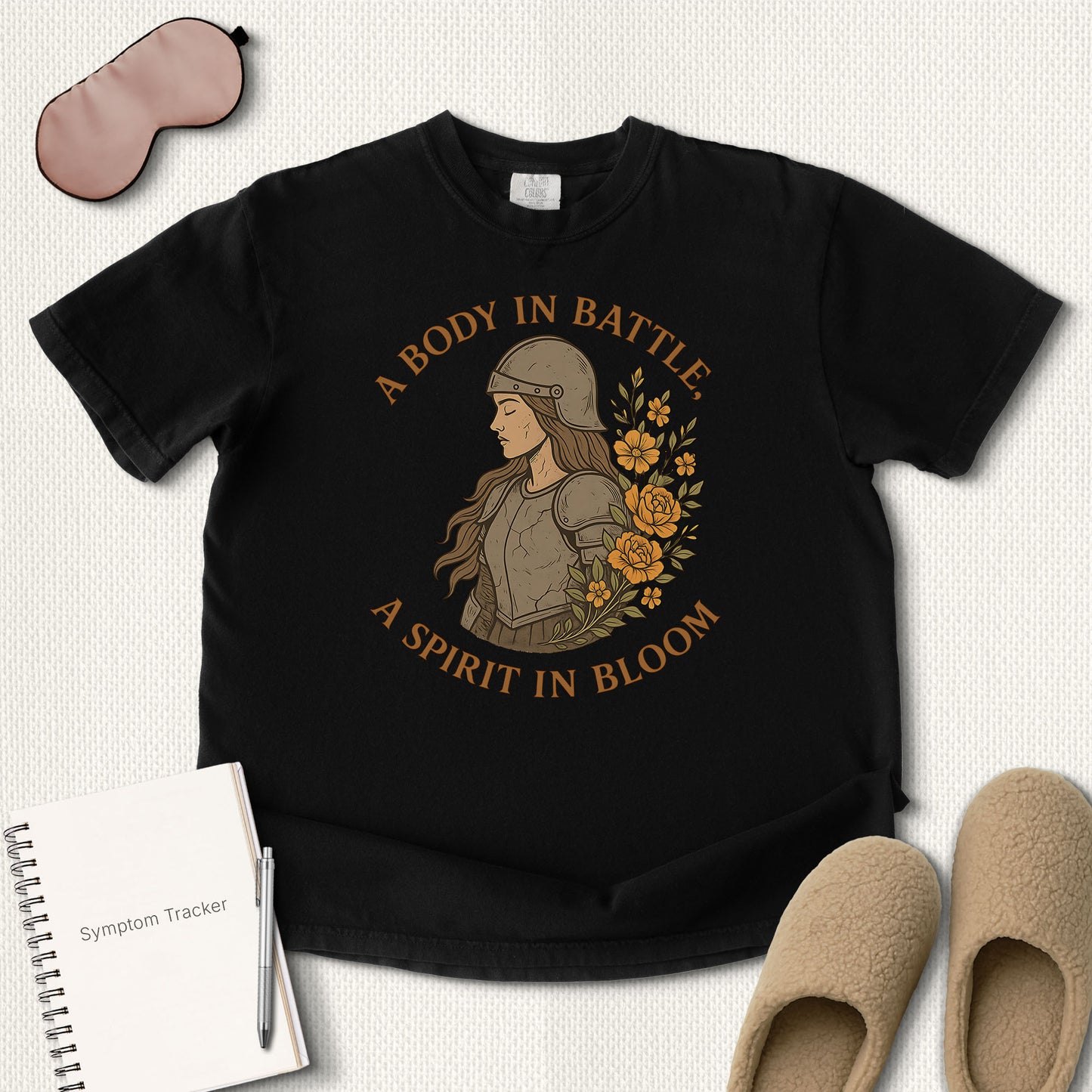 Floral Warrior Armor T-Shirt