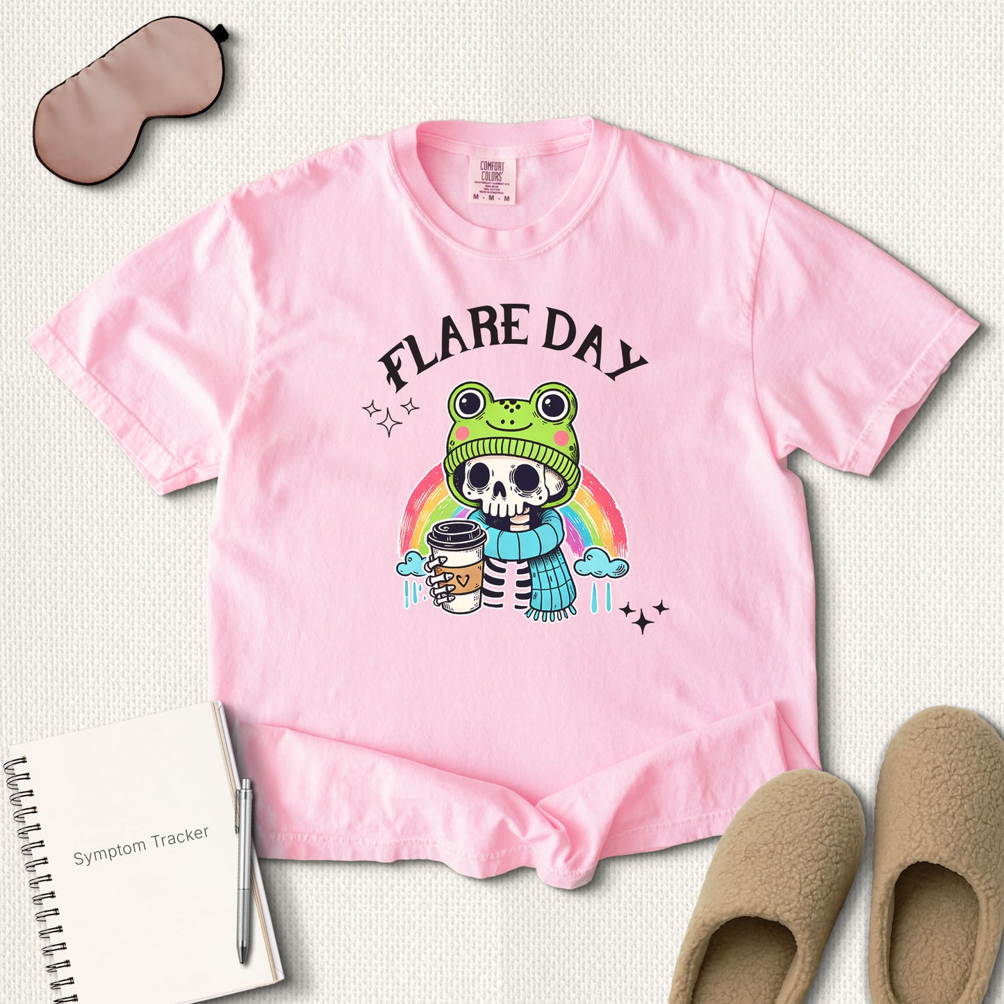 Flare Day Frog Beanie T-Shirt