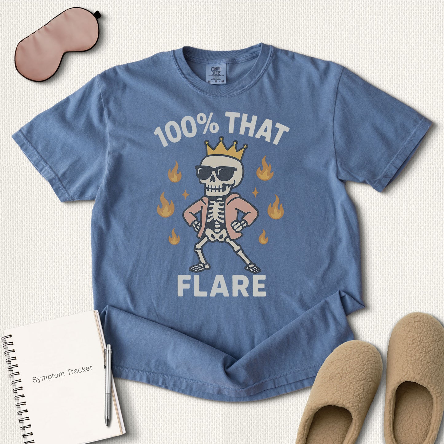 100% That Flare Skeleton T-Shirt