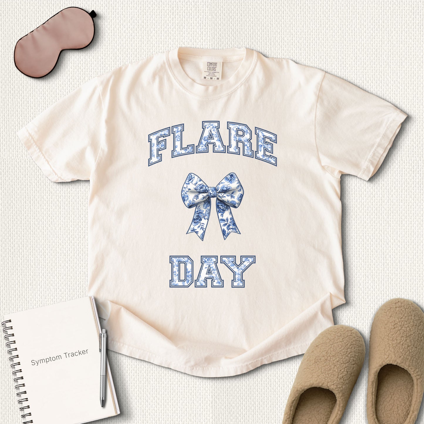 Flare Day Toile Bow T-Shirt
