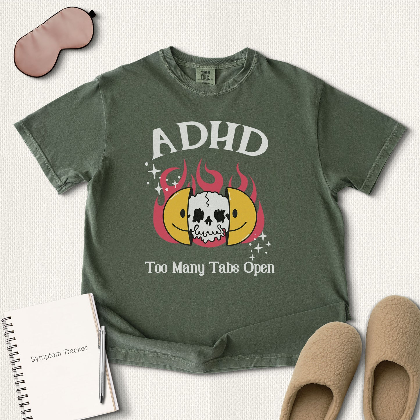 ADHD Tabs Open T-Shirt