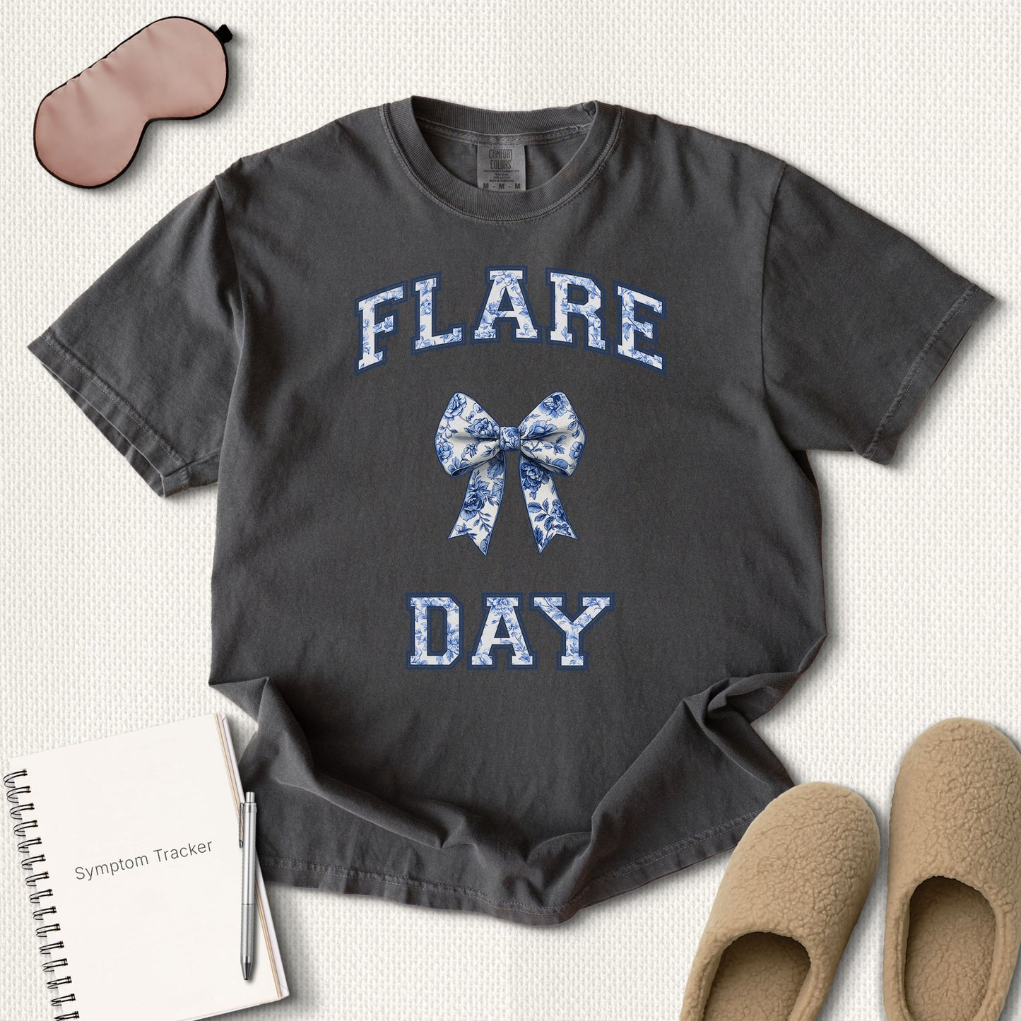 Flare Day Toile Bow T-Shirt