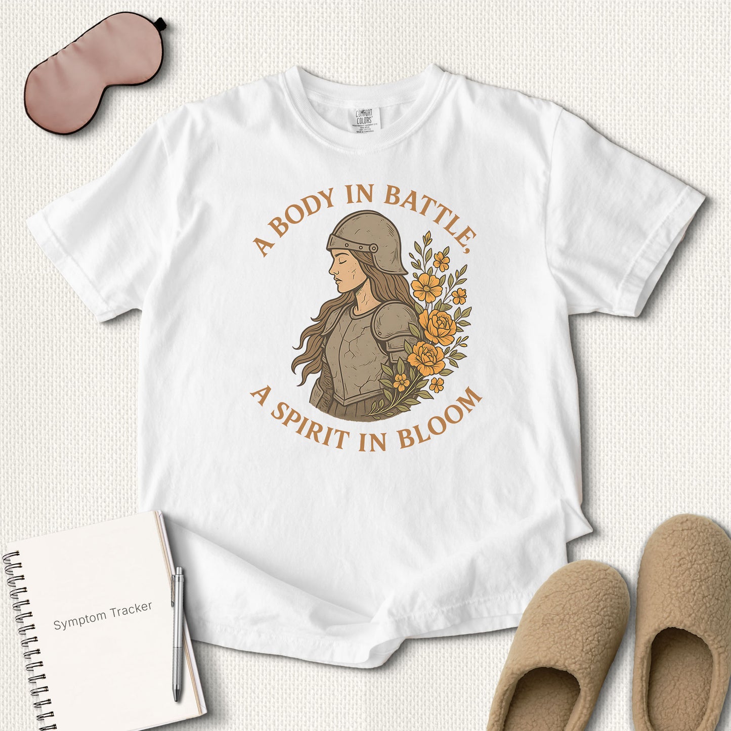 Floral Warrior Armor T-Shirt