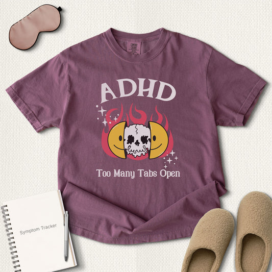 ADHD Tabs Open T-Shirt