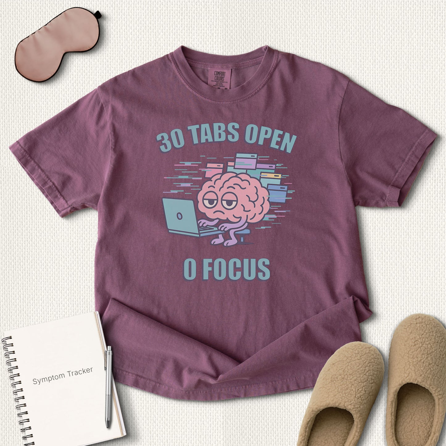 Funny ADHD Brain T-Shirt
