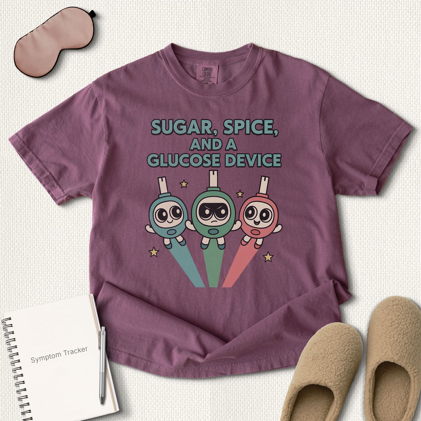 Sugar Spice and a Glucose Device T-Shirt