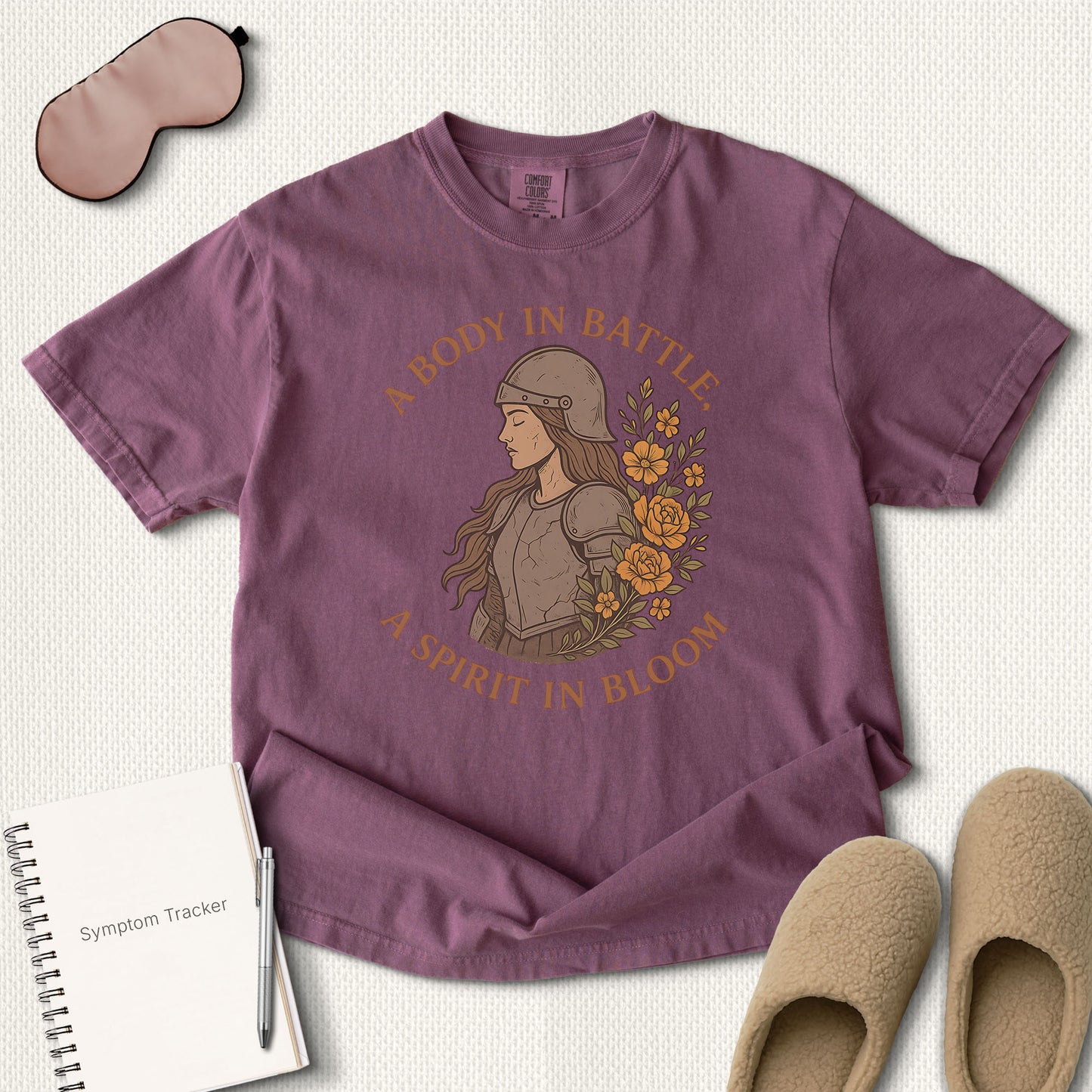 Floral Warrior Armor T-Shirt