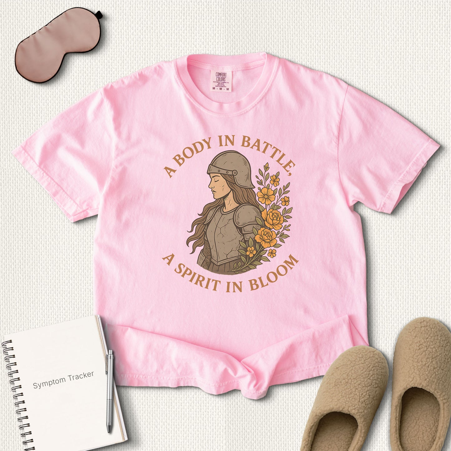 Floral Warrior Armor T-Shirt