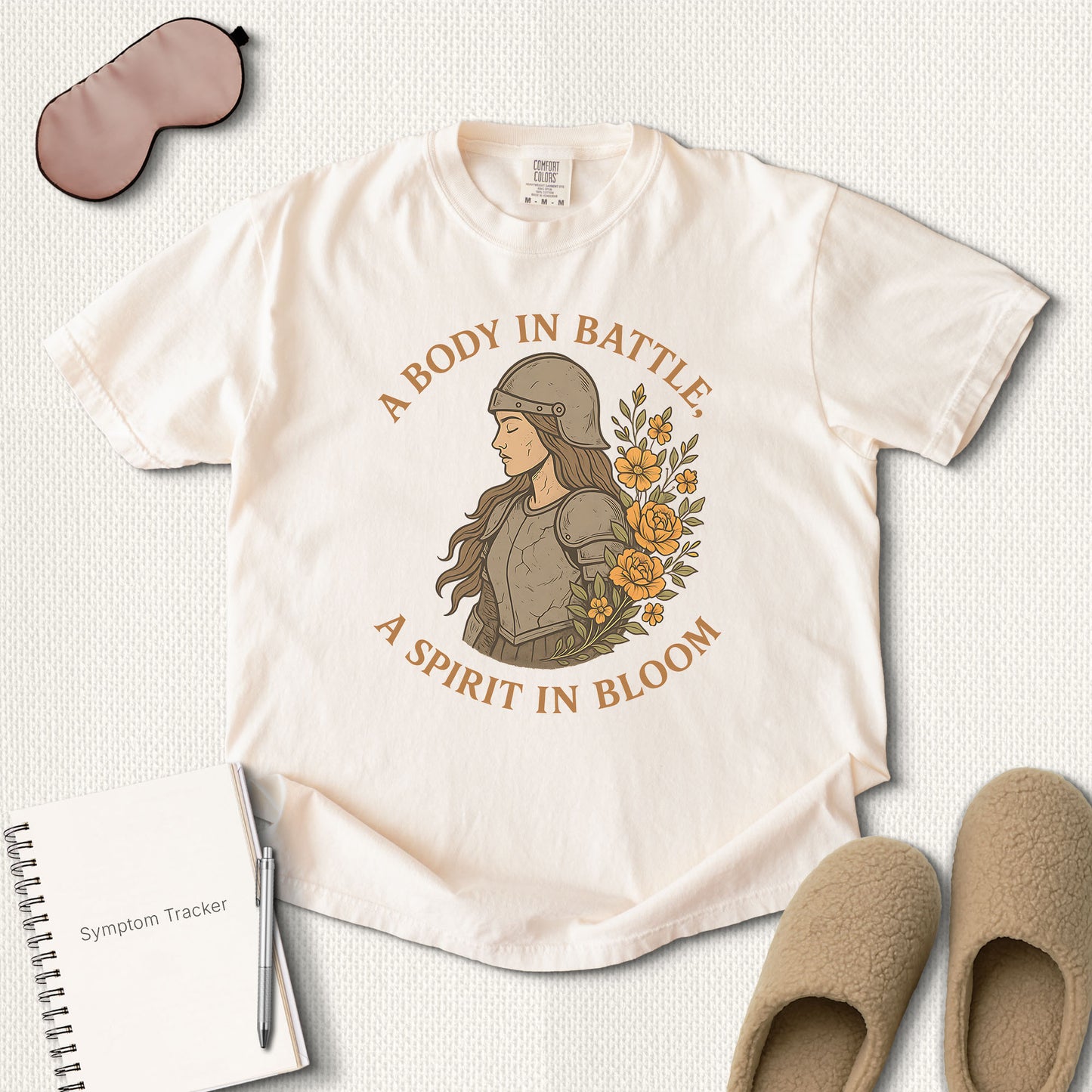 Floral Warrior Armor T-Shirt