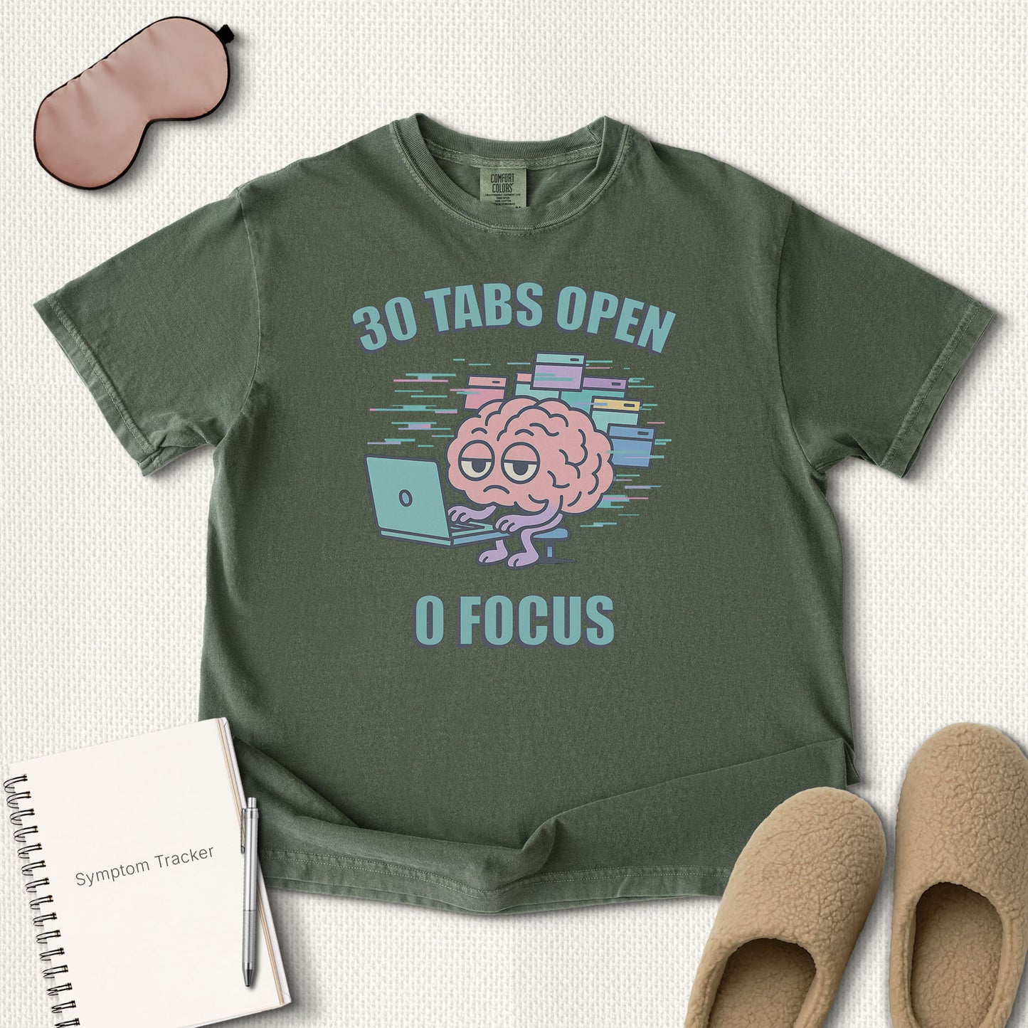Funny ADHD Brain T-Shirt