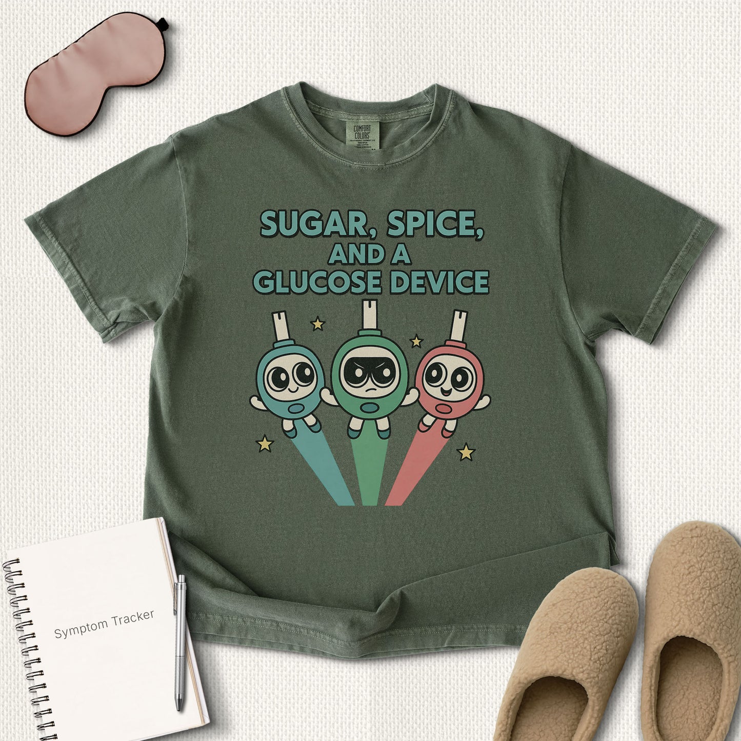 Sugar Spice and a Glucose Device T-Shirt