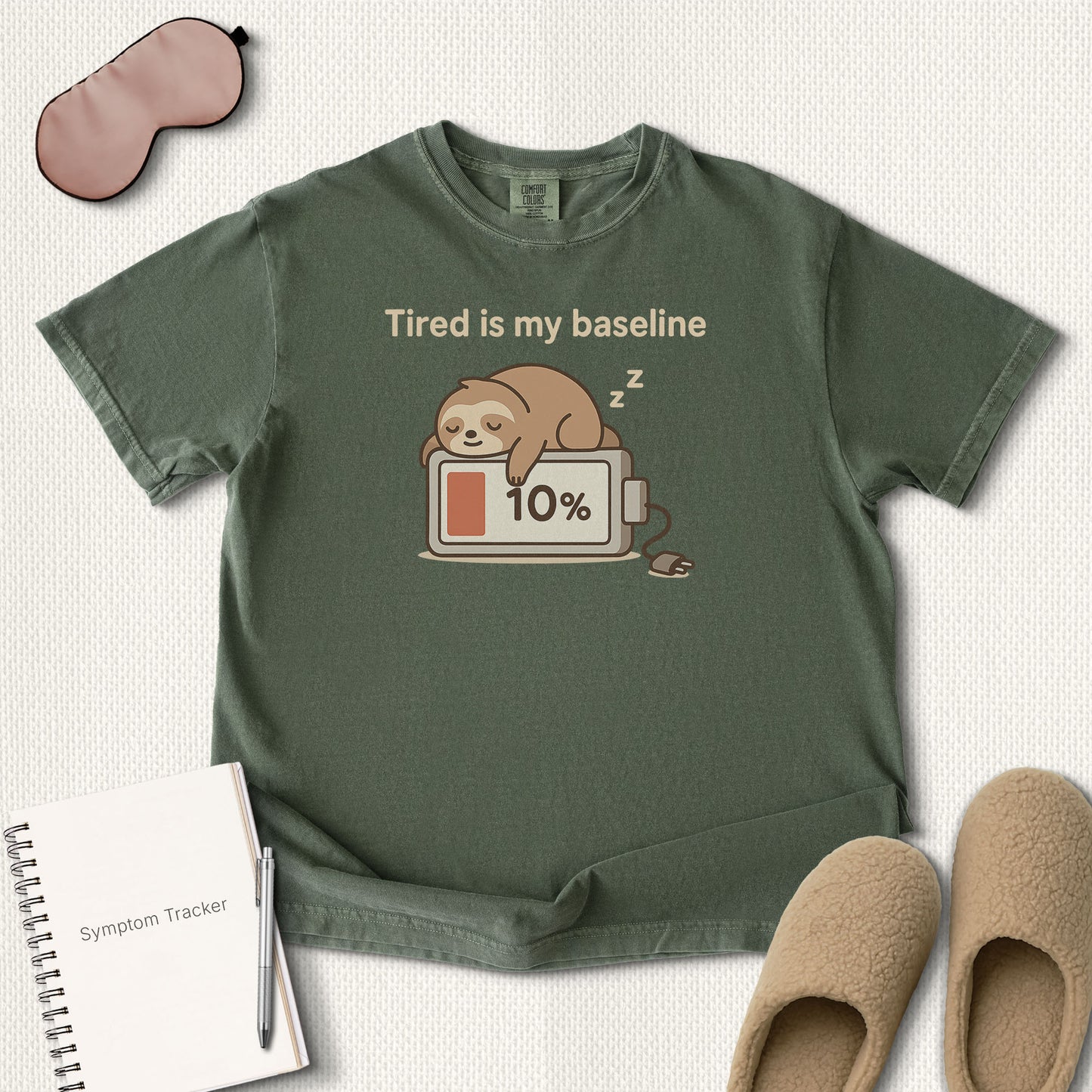 Tired is My Baseline T-Shirt