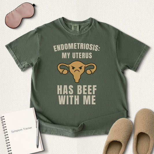 Angry Uterus Funny T-Shirt